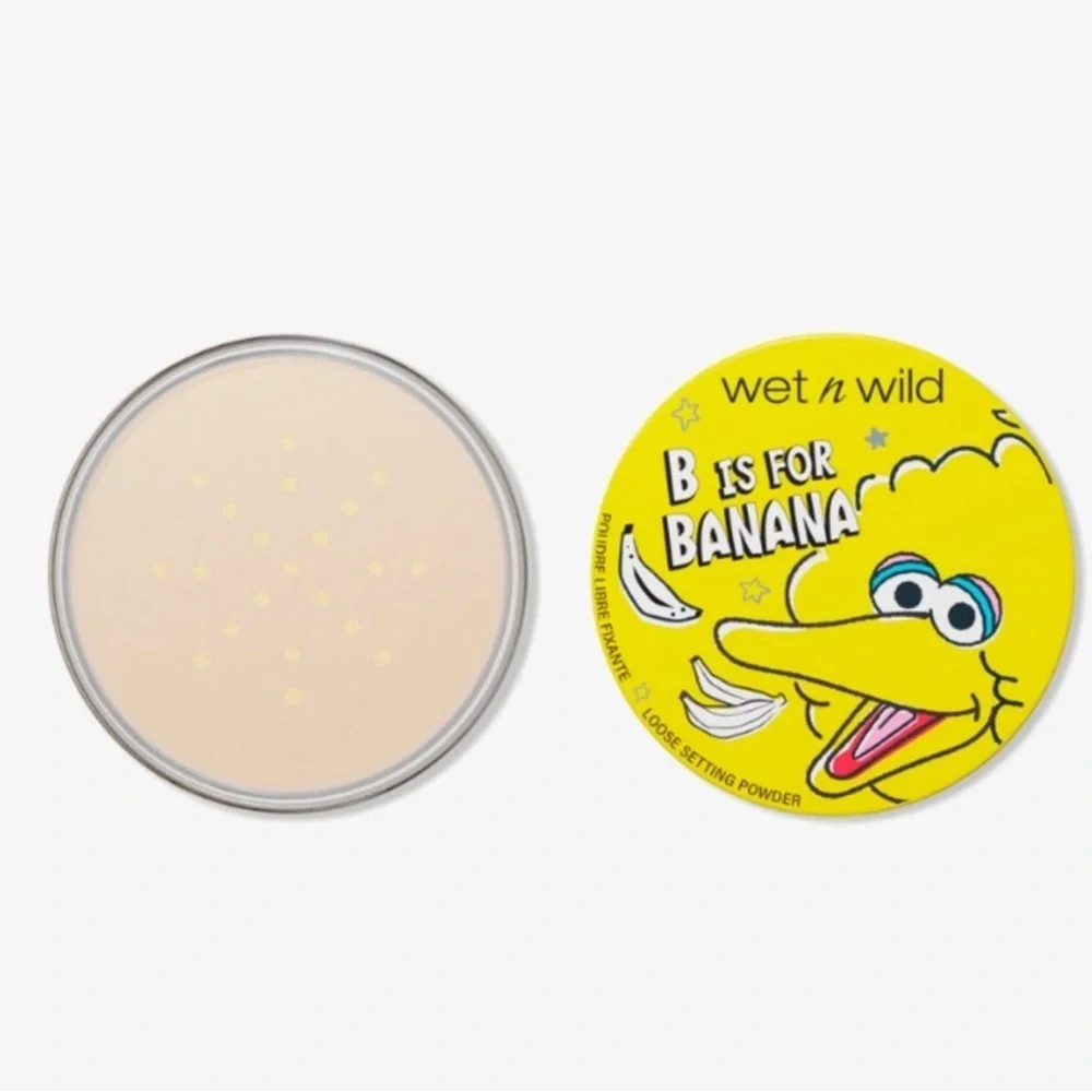 NEW Wet n Wild x Sesame Street Loose Banana Powder B is for Bananas SEALED